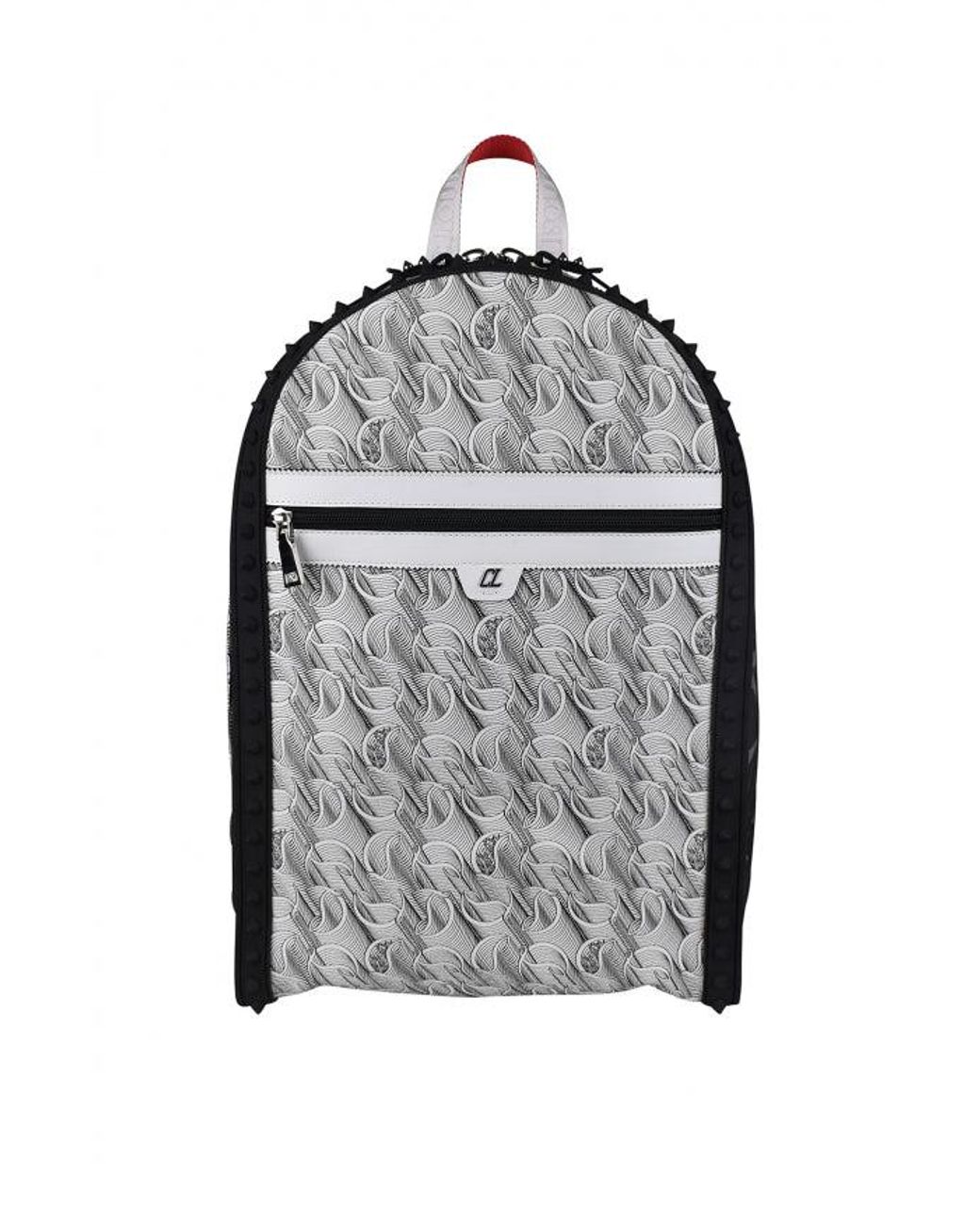 Christian Louboutin Gray Backparis Backpack for men