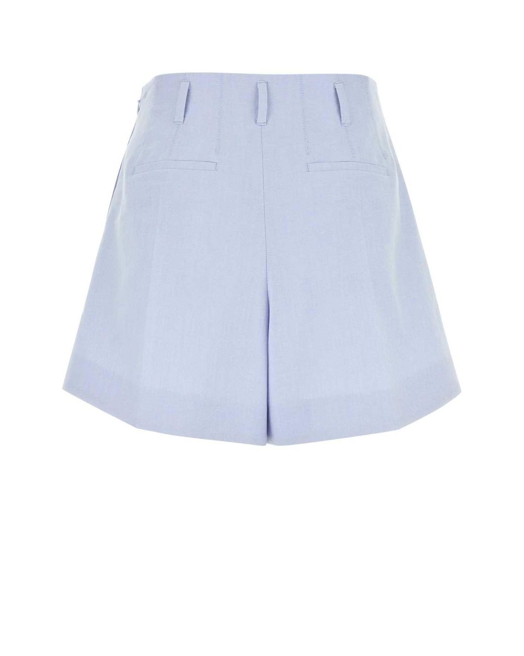 Givenchy Blue Powder Cotton Shorts