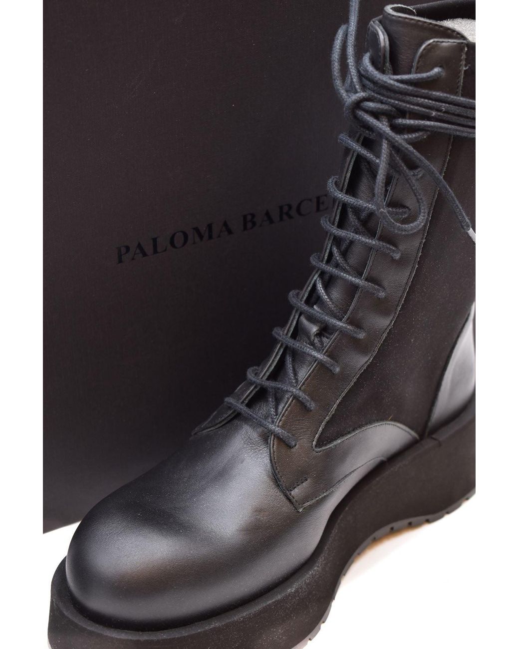 Paloma Barceló Black Booties