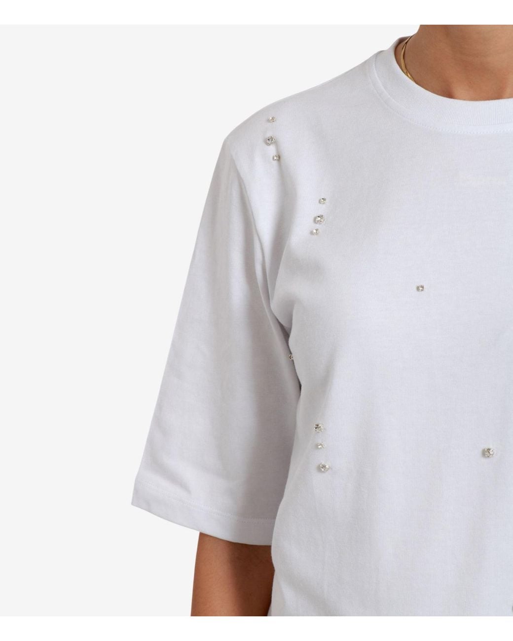 Semicouture White T Shirts And Polos