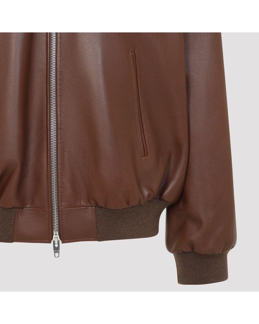 Céline Brown Teddy Jacket