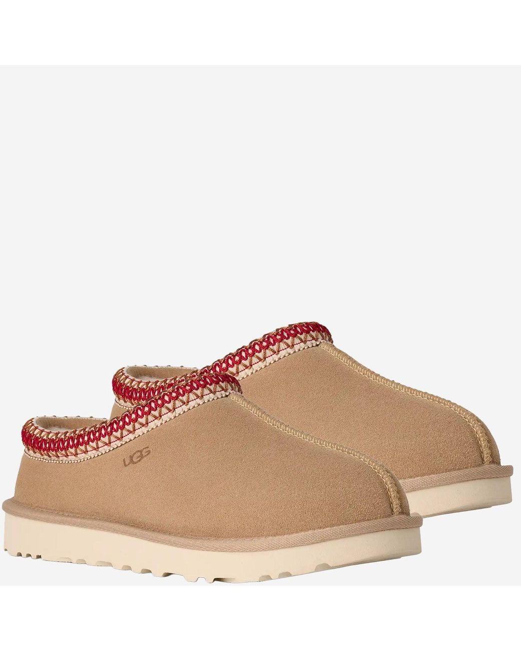 Ugg Brown Flat Shoes Suede