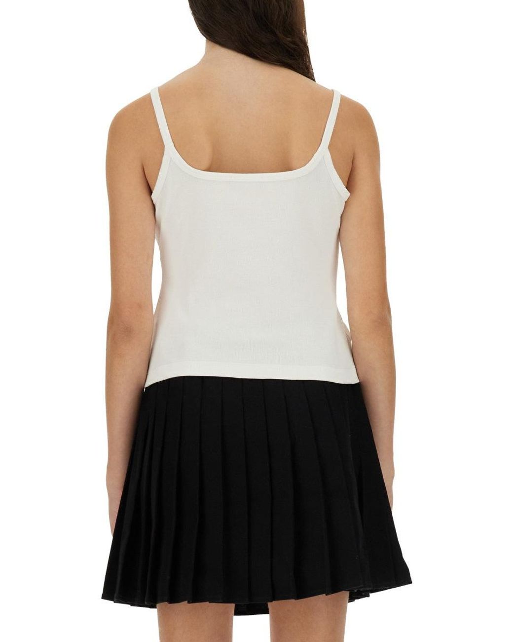 Versace Black Tops With Logo