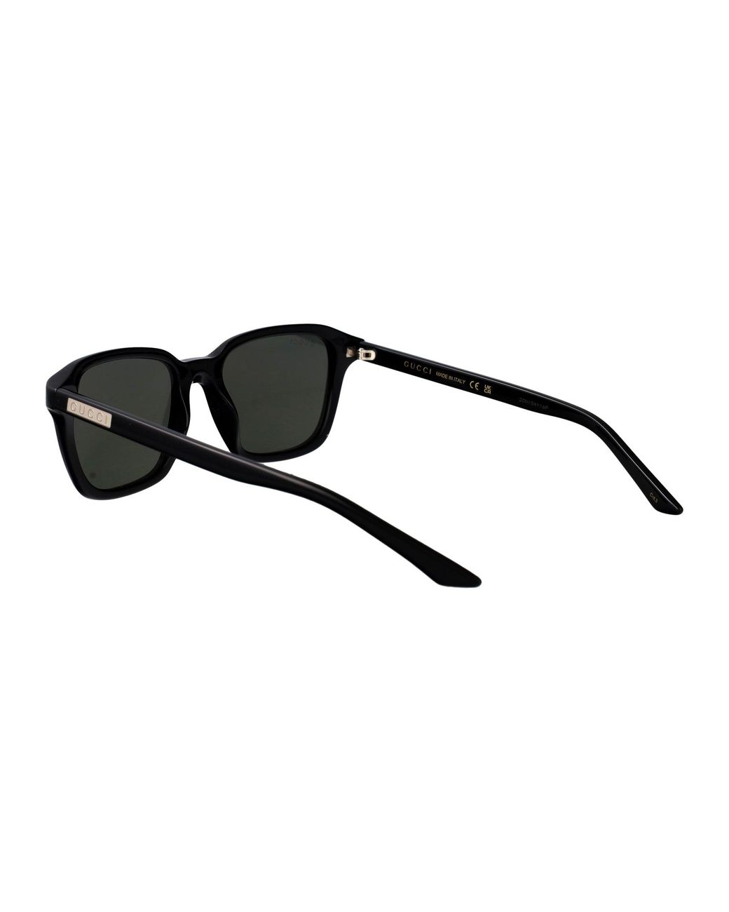Gucci Black Squared Sunglasses Gg2078 S 001