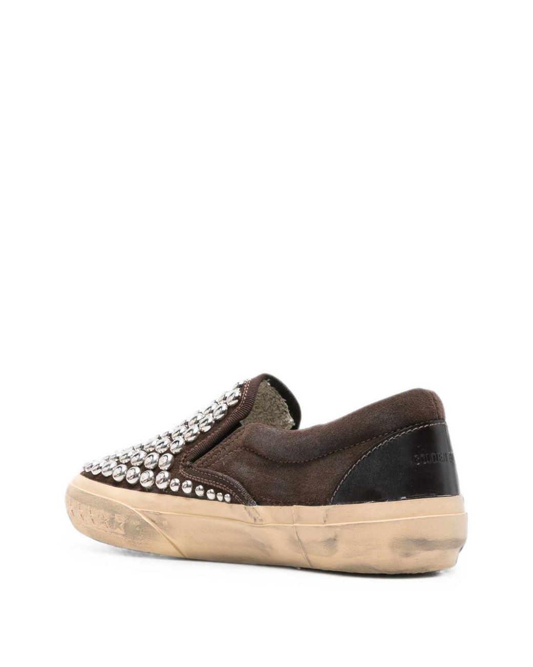 Golden Goose Deluxe Brand White Vce Leather Slip On