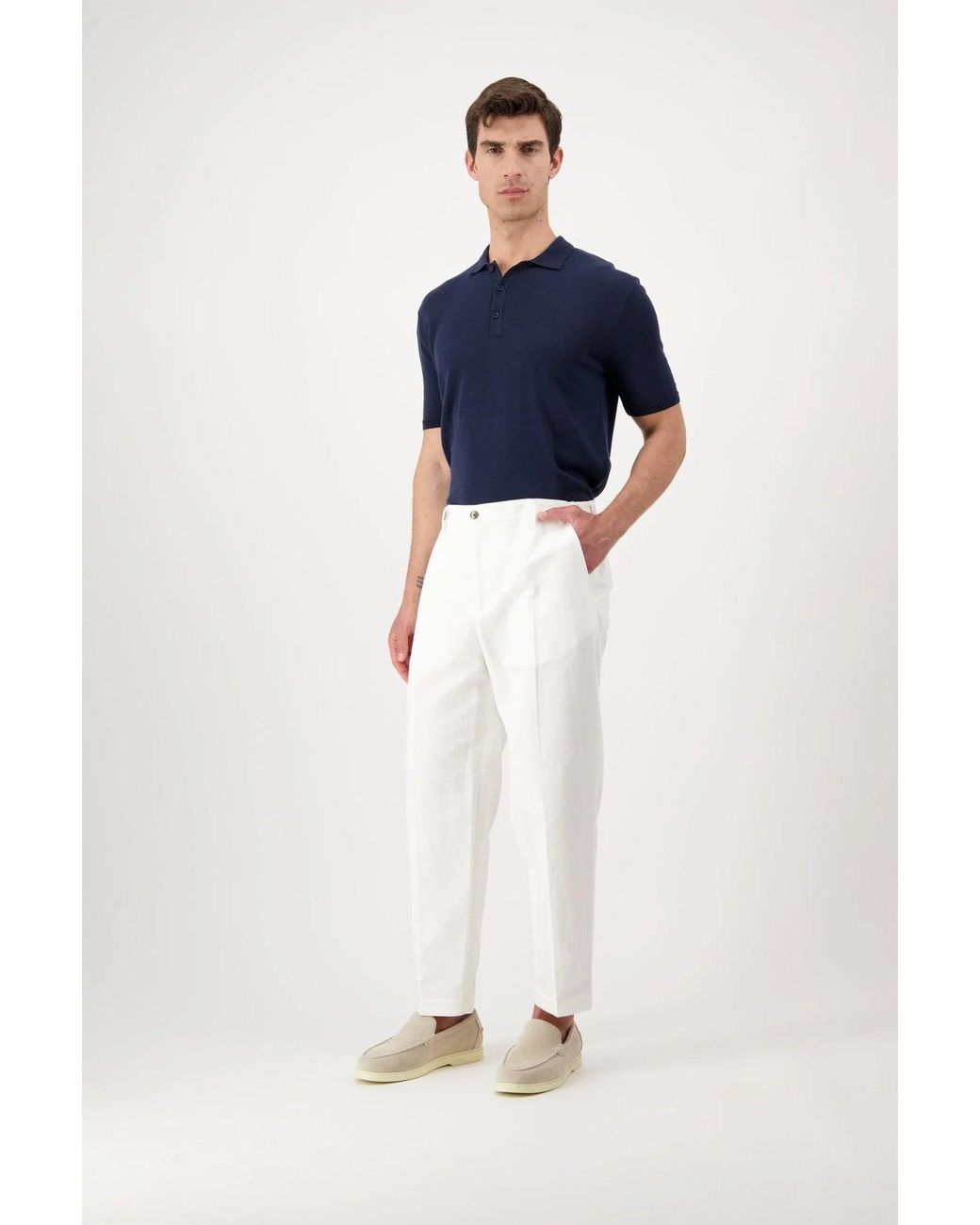 AUTORE White Trousers