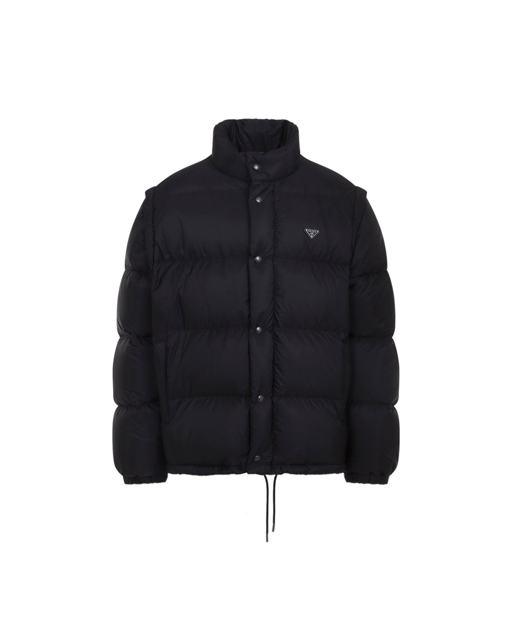 Prada Black Down Puffer Jacket