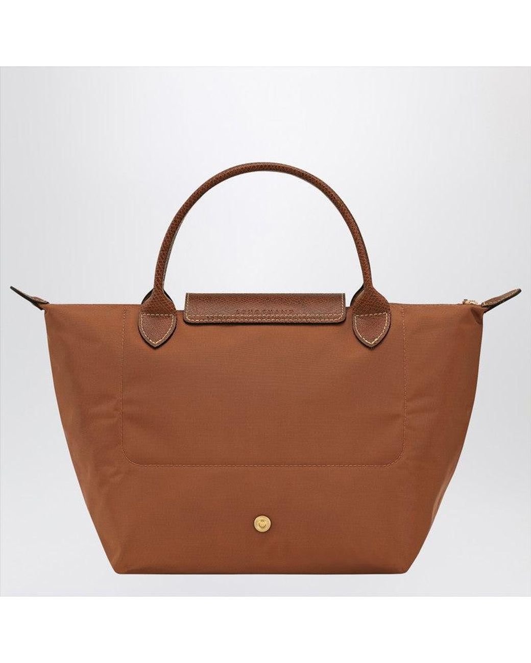 Longchamp Brown Cognac-Coloured Le Pliage Original S Bag