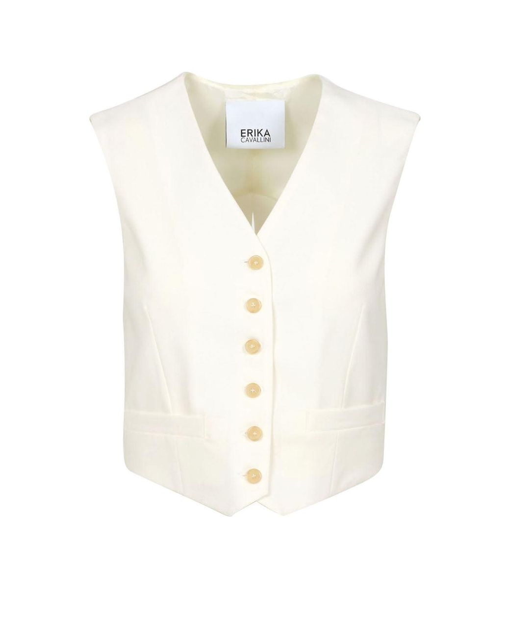 Erika Cavallini Semi Couture White Jackets