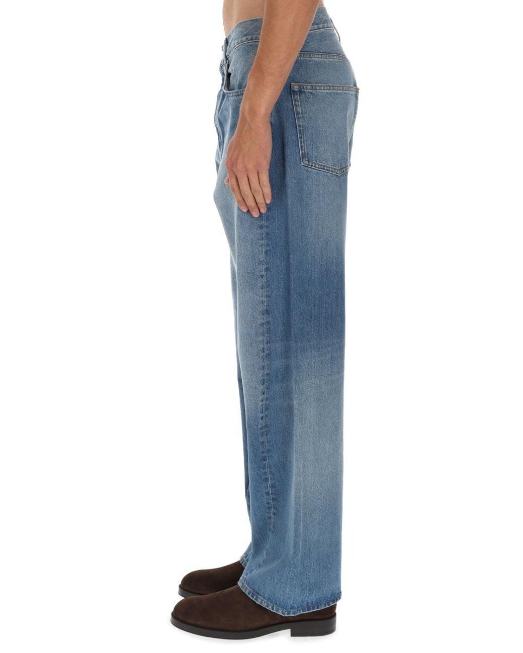 sunflower Blue "Wide Twist" Jeans for men