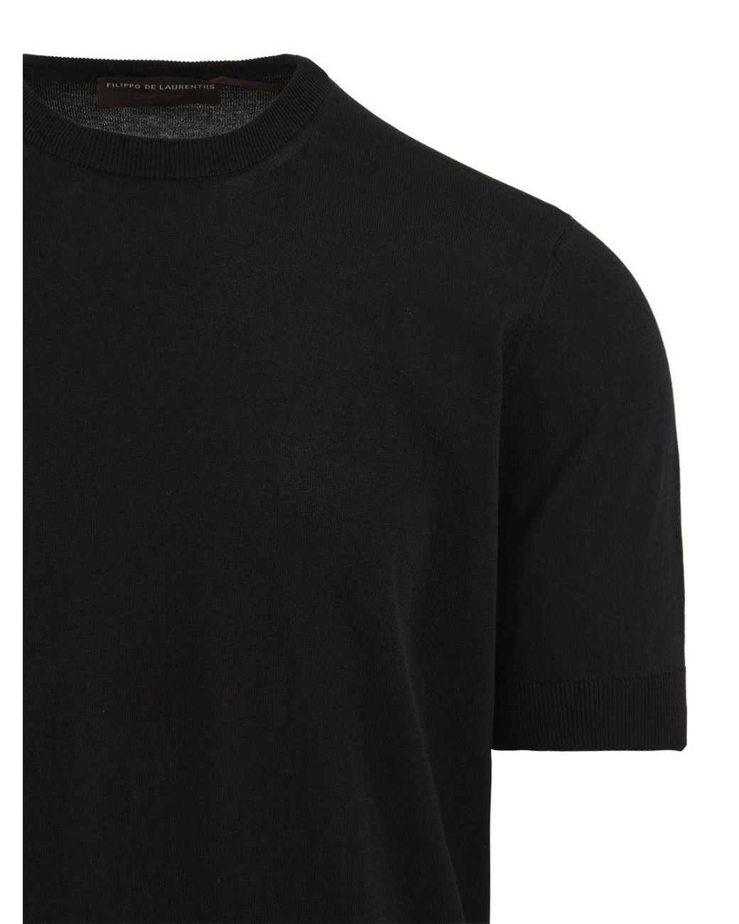 Filippo De Laurentis Black Sweaters