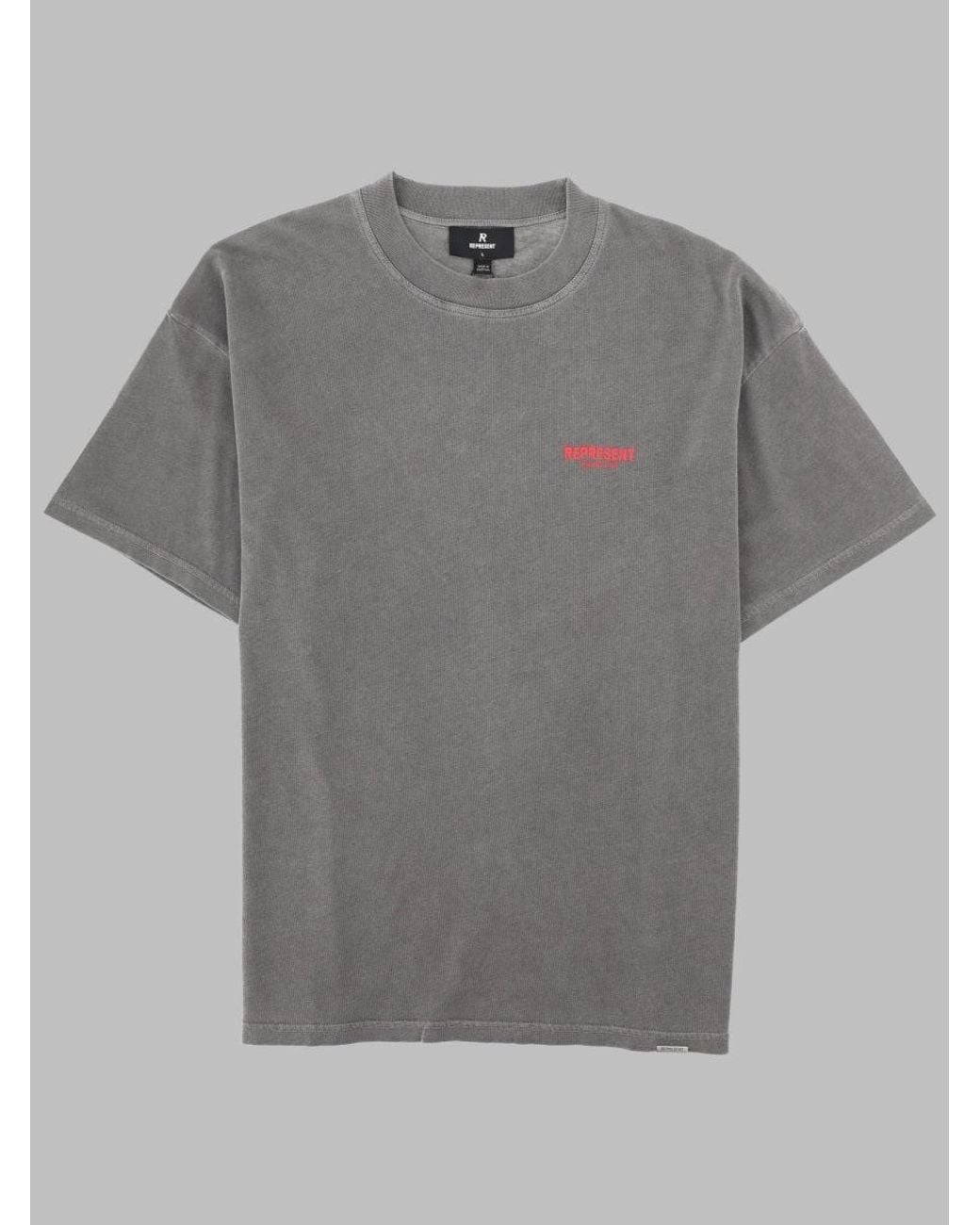 Represent Gray T Shirt "Owners Club" Con Logo