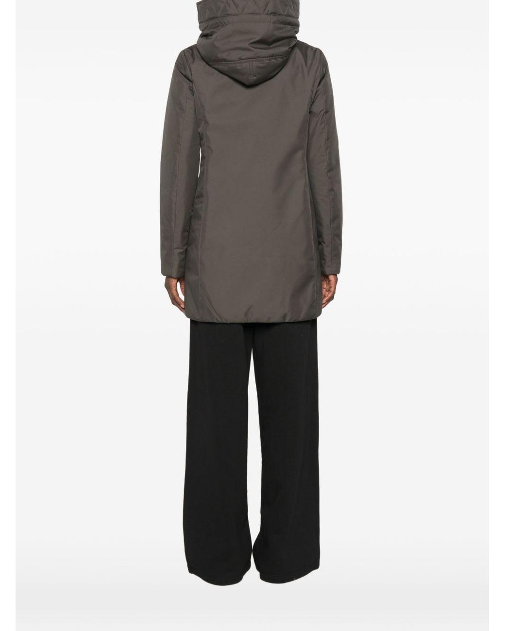Fay Gray Nylon Midi Parka Coat