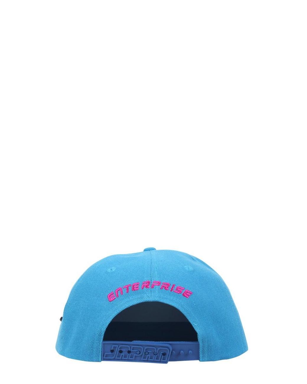 ENTERPRISE JAPAN Blue Snapback Hat for men
