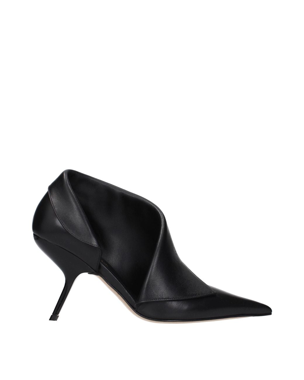 Ferragamo Black Litty Ankle Boots Leather