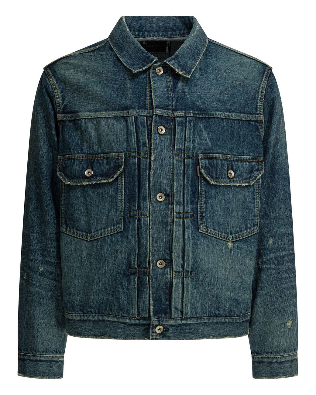 Sacai "beyondexx" Spijkerjack in het Blue