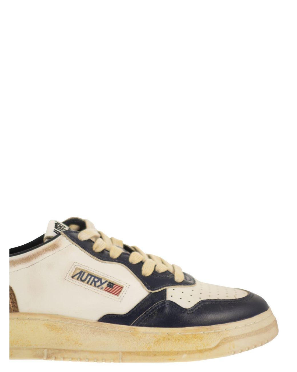 Autry Medalist Super Vintage Trainer in Multicolor für Herren