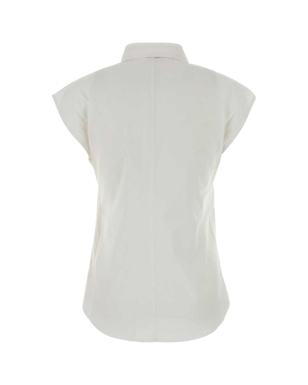 Calvin Klein White Poplin Shirt For