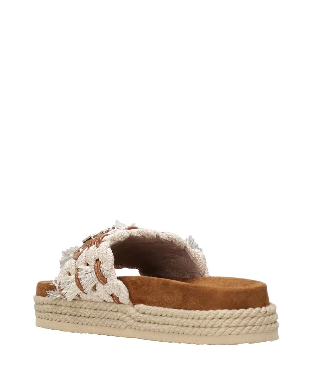 Mou White Sandalen Beige