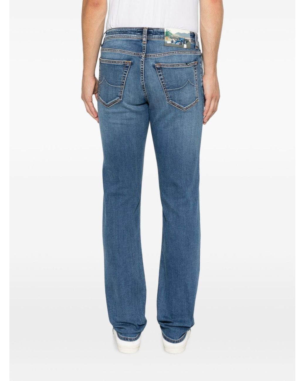 Jacob Cohen Blue Slim Fit Denim Jeans