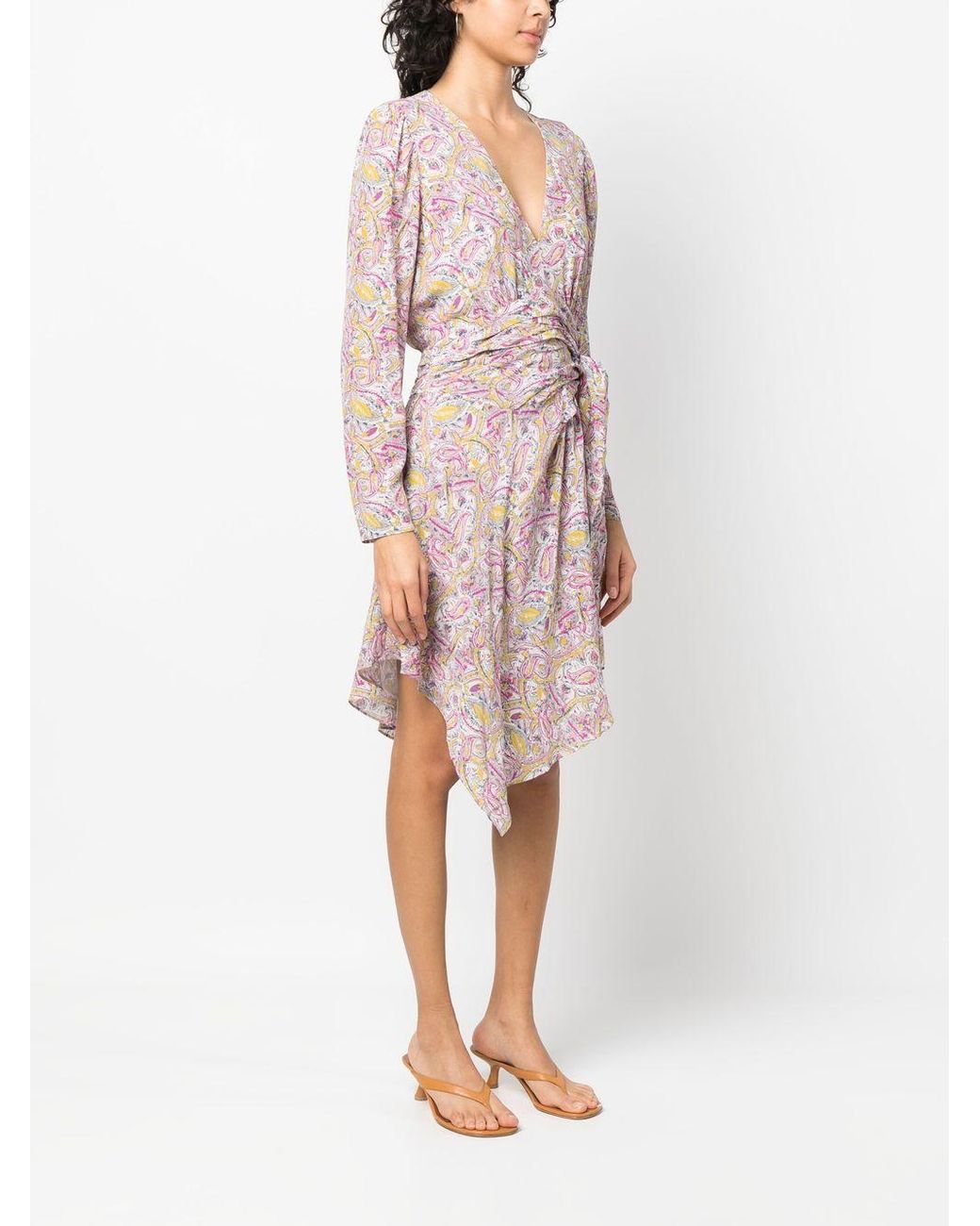 IRO Mini-Jurk Met Print in het Pink