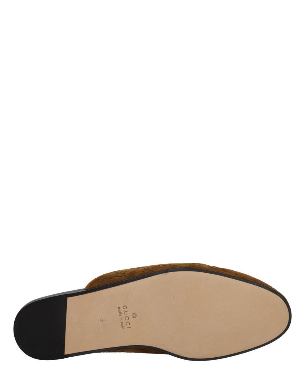 Gucci Brown Mule With Horsebit Suede for men