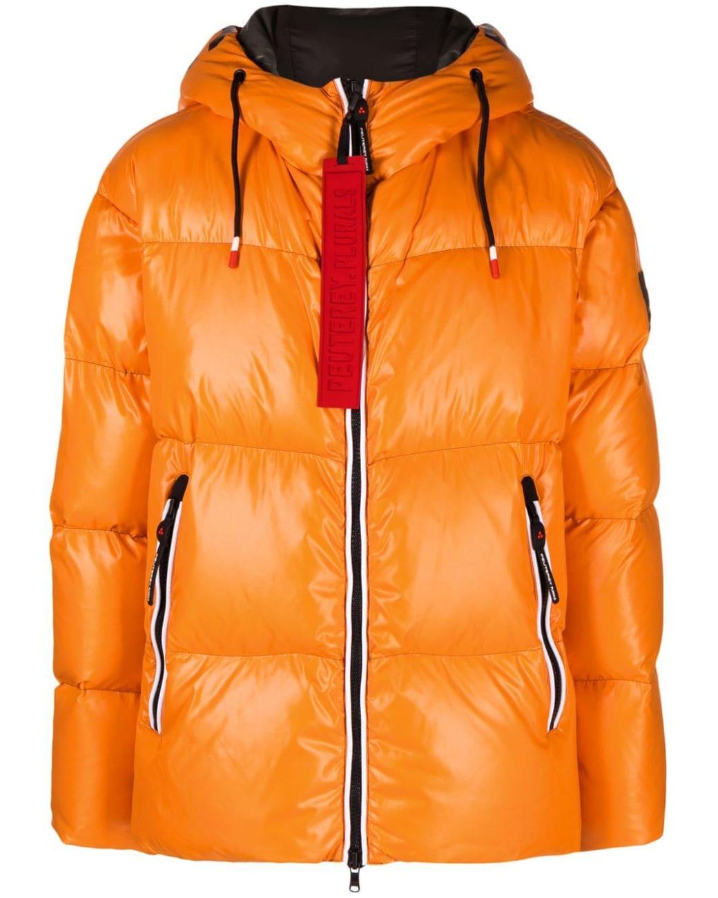 Peuterey Orange Core Nylon Down Jacket for men