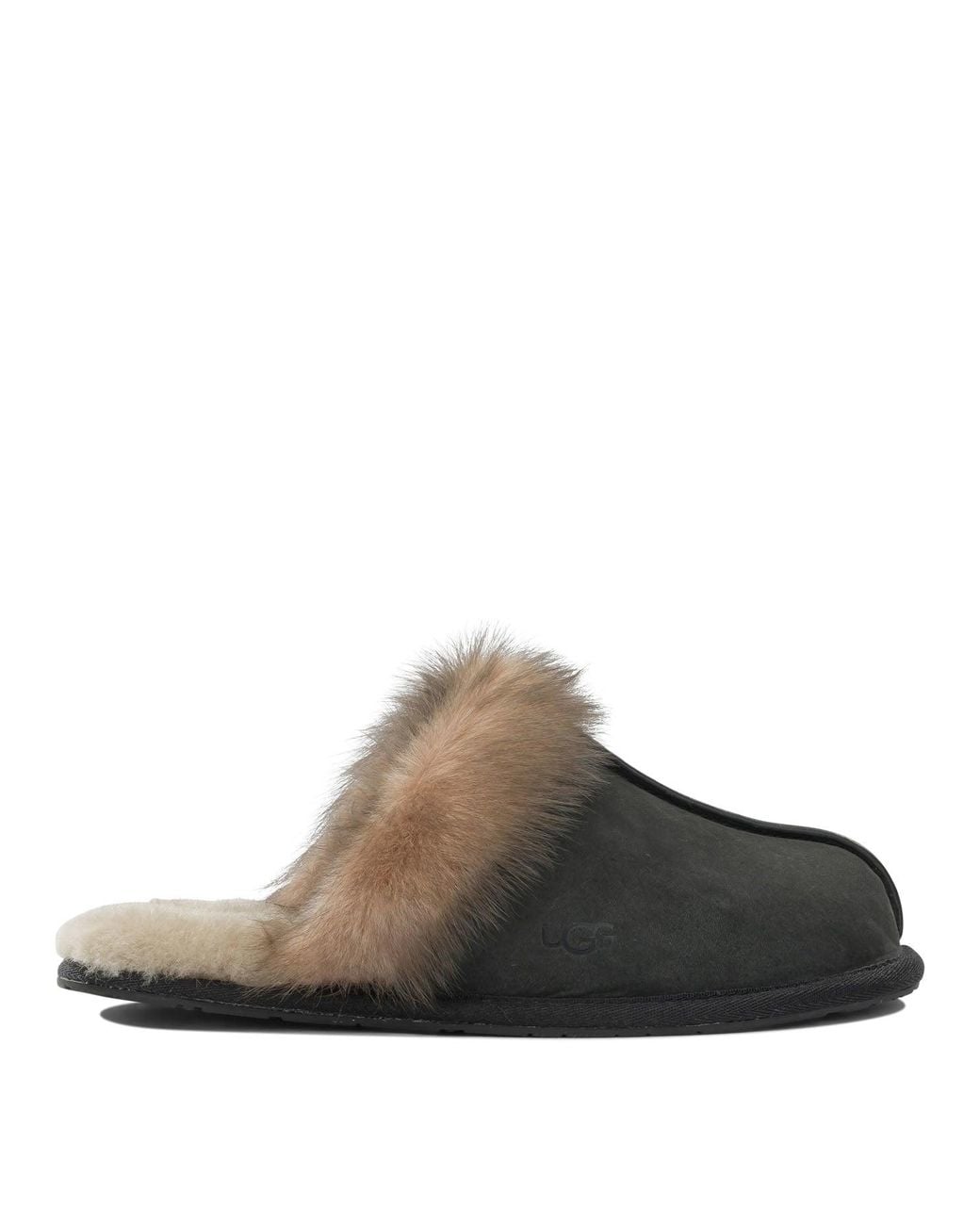 Ugg Brown "Scuffette" Slippers