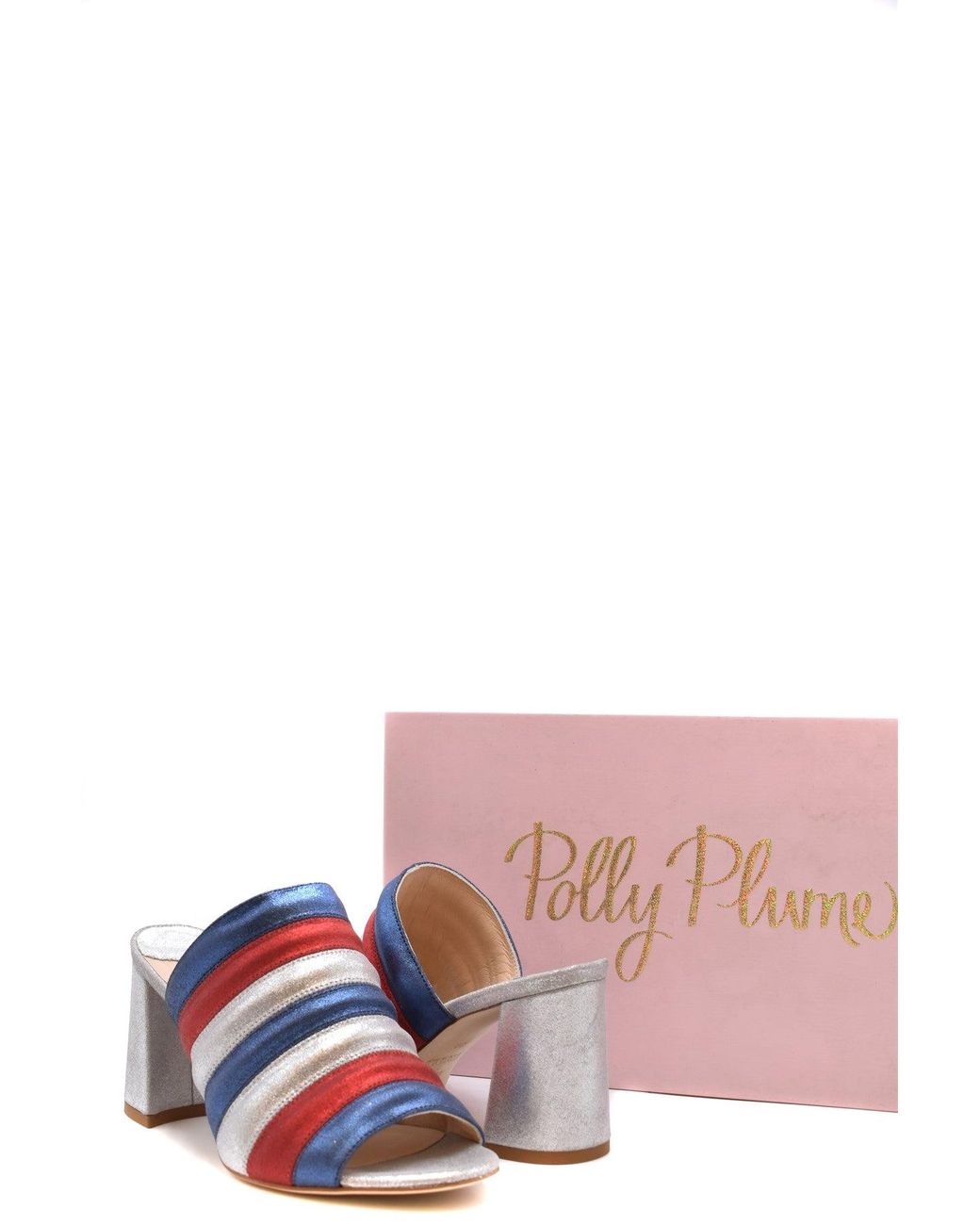 Polly Plume White Sandals