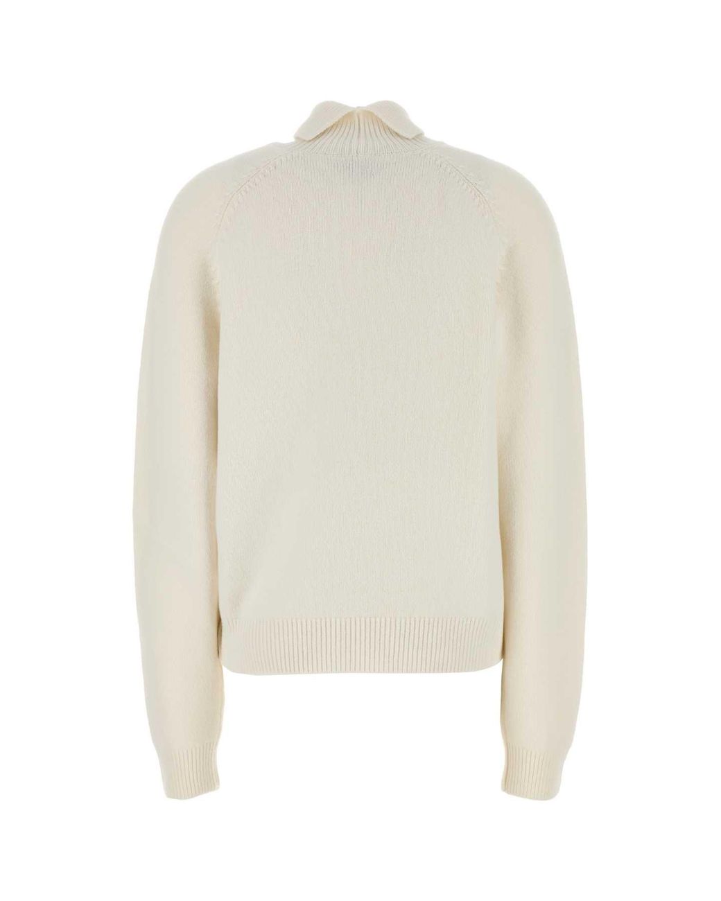 Fendi White Cashmere Blend Sweater