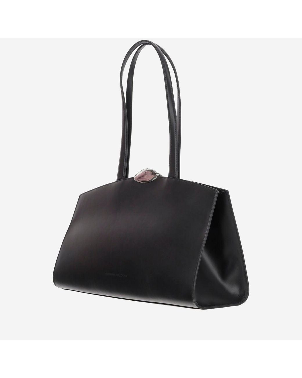Benedetta Bruzziches Black Serena Leather Bag