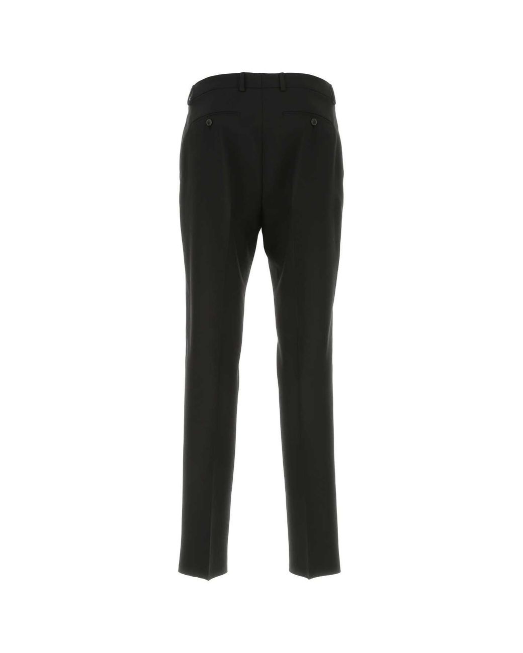 Valentino Garavani Black Wool Pant for men