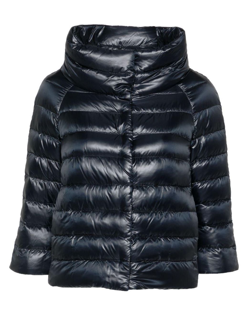 Herno Blue Sofia Short Down Jacket