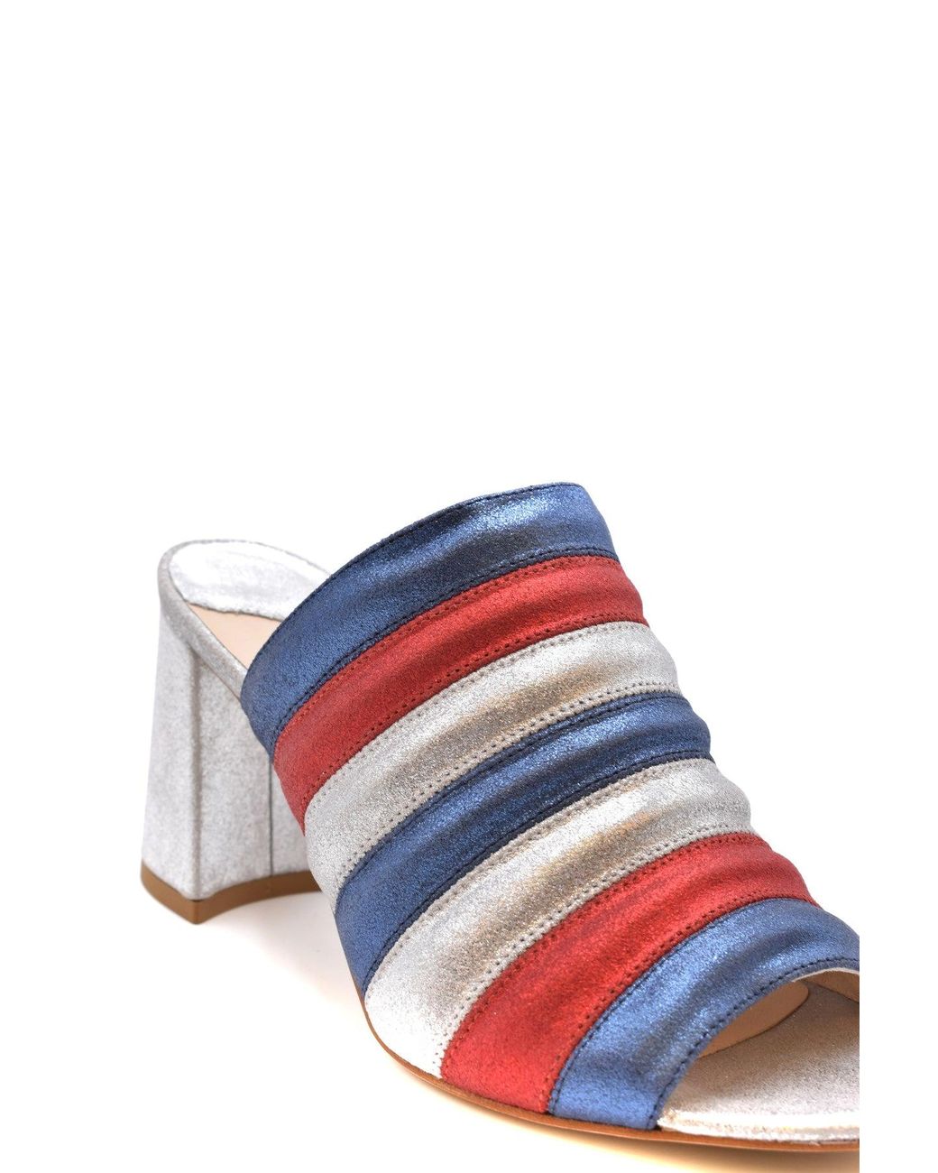 Polly Plume White Sandals