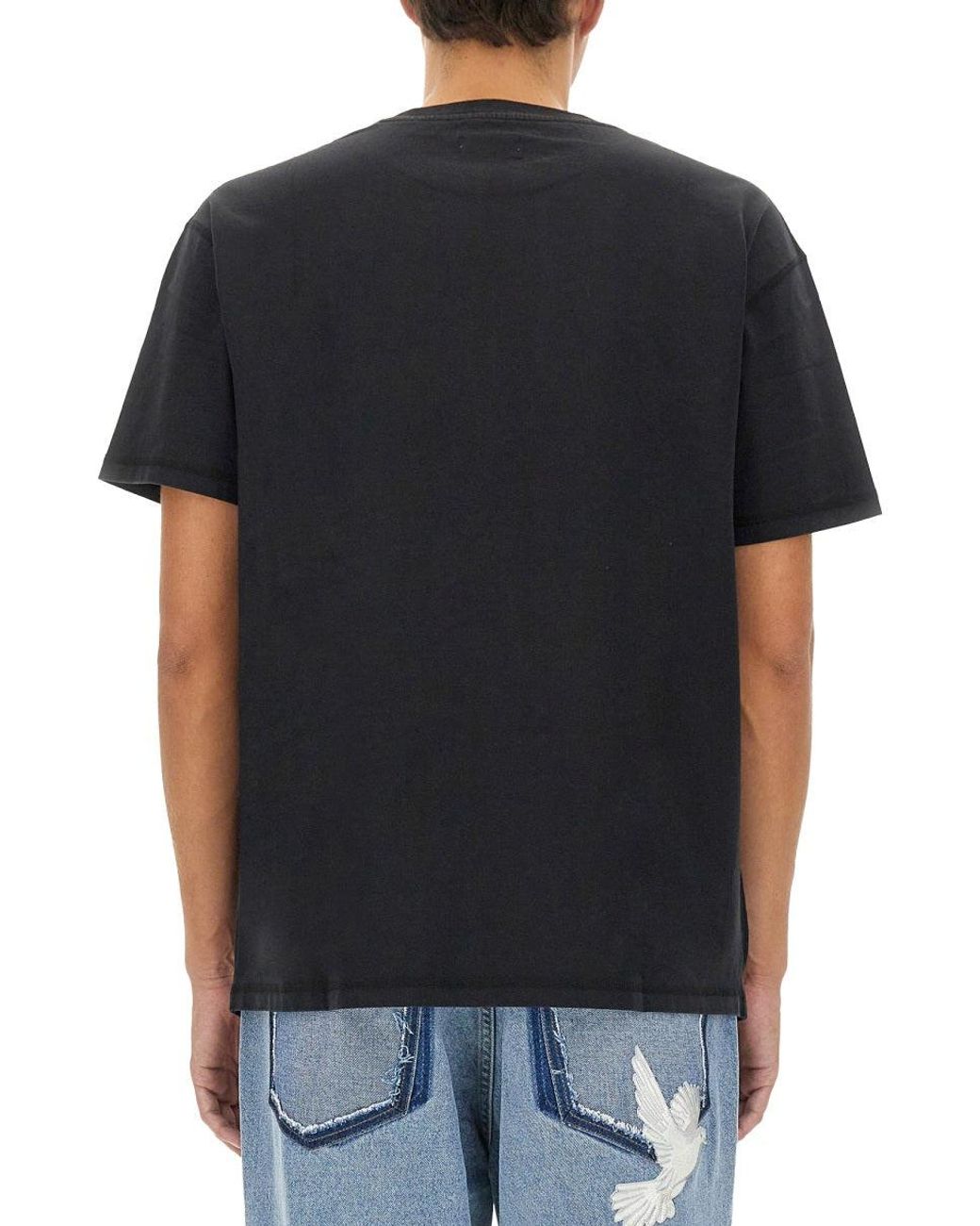 3.PARADIS Black Coca Cola T-Shirt for men