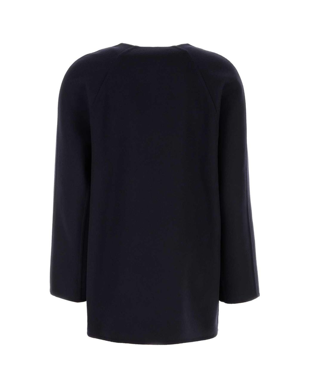Bottega Veneta Blue Giacca Cash Collarless