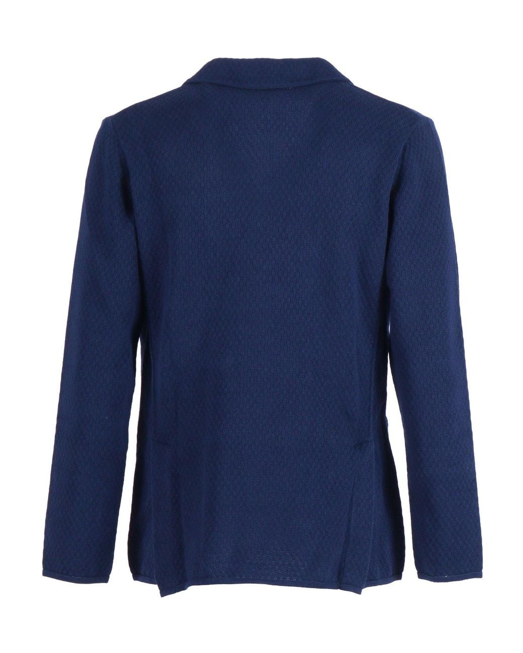 Lardini Blue Giacca Maglia Uomo