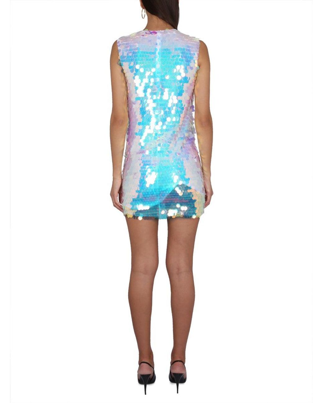 Nina Ricci Blue Mini Dress