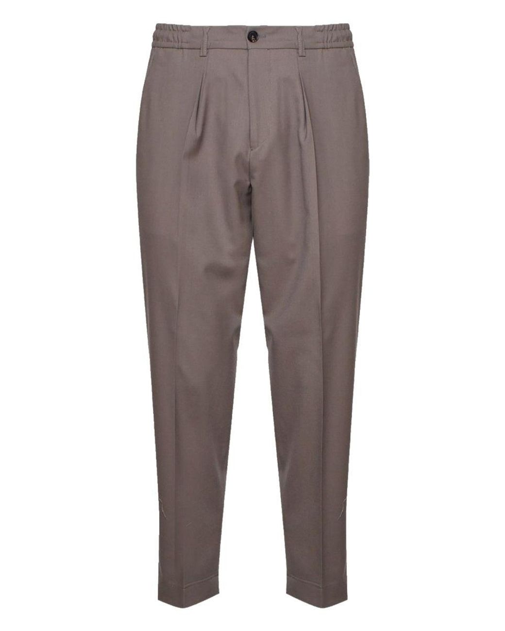 BE ABLE Gray Pants "dominique" for men
