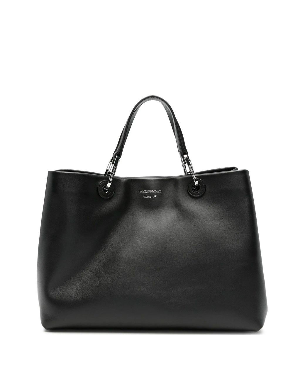 Emporio Armani Black Shopping Bag