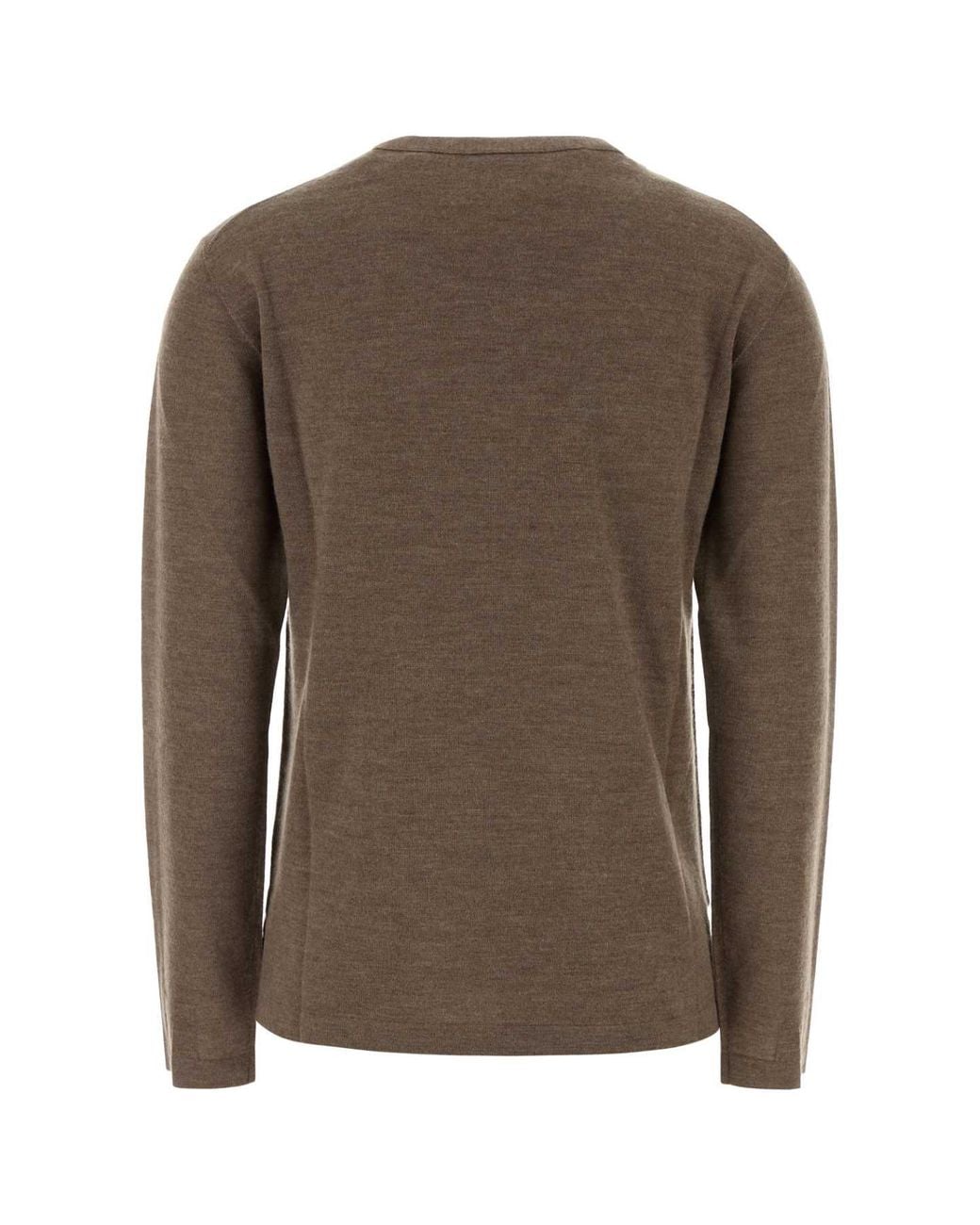 The Row Brown Poesis Cashmere Sweater