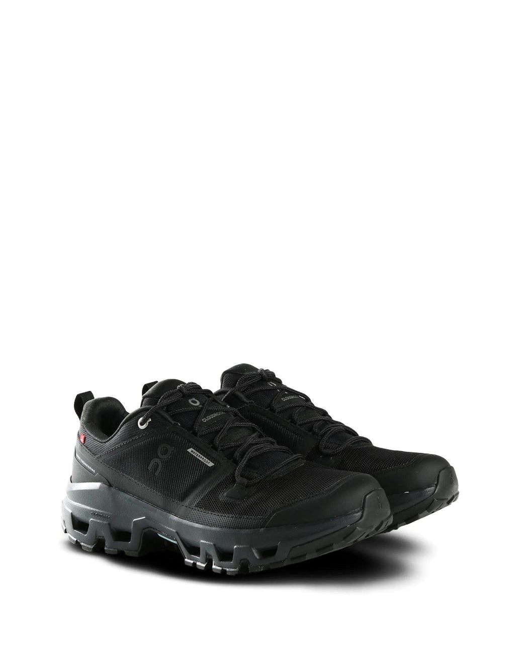On Shoes Black Cloudrock Low Wp