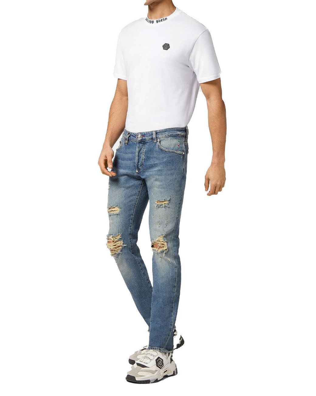 Philipp Plein Blue Philipp Plein Denim for men