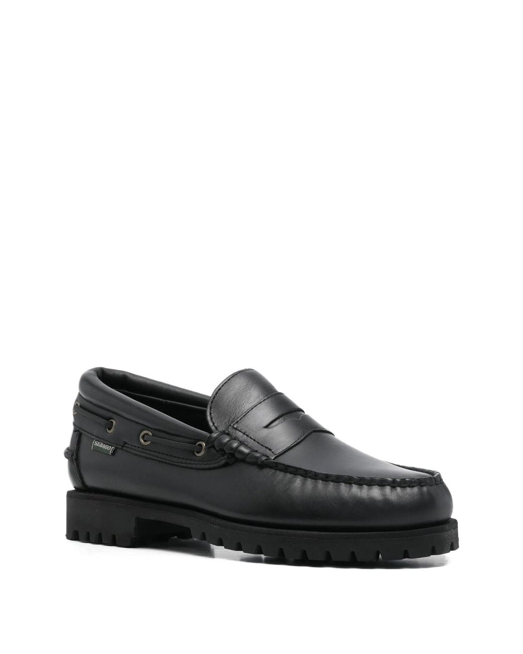 Sebago Black Acadia Mocassin for men