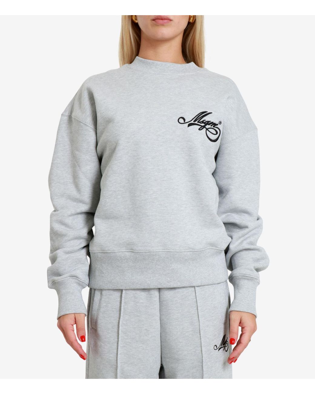 MSGM Gray Sweaters