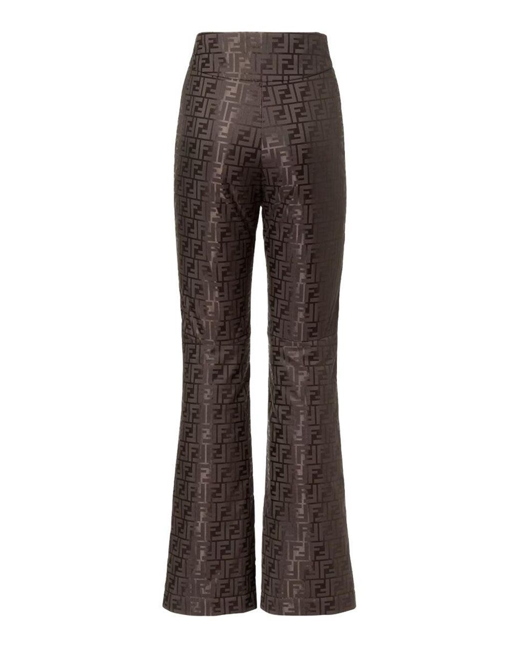 Fendi Brown Ski Pants
