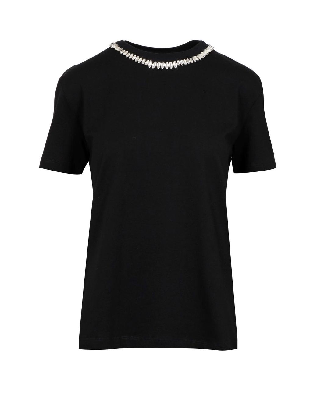 Semicouture Black T Shirts And Polos