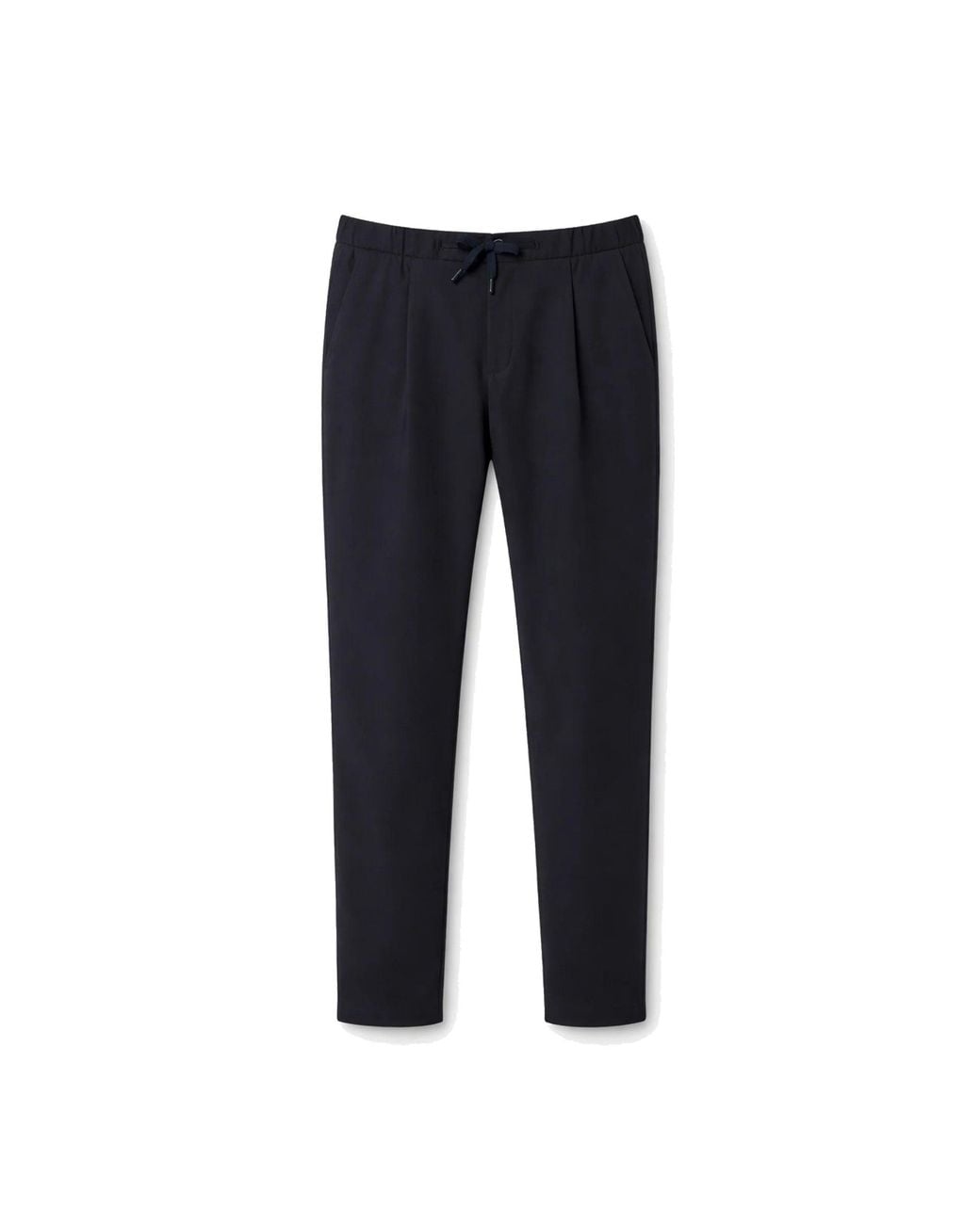 Herno Blue Casual Wool Pants for men
