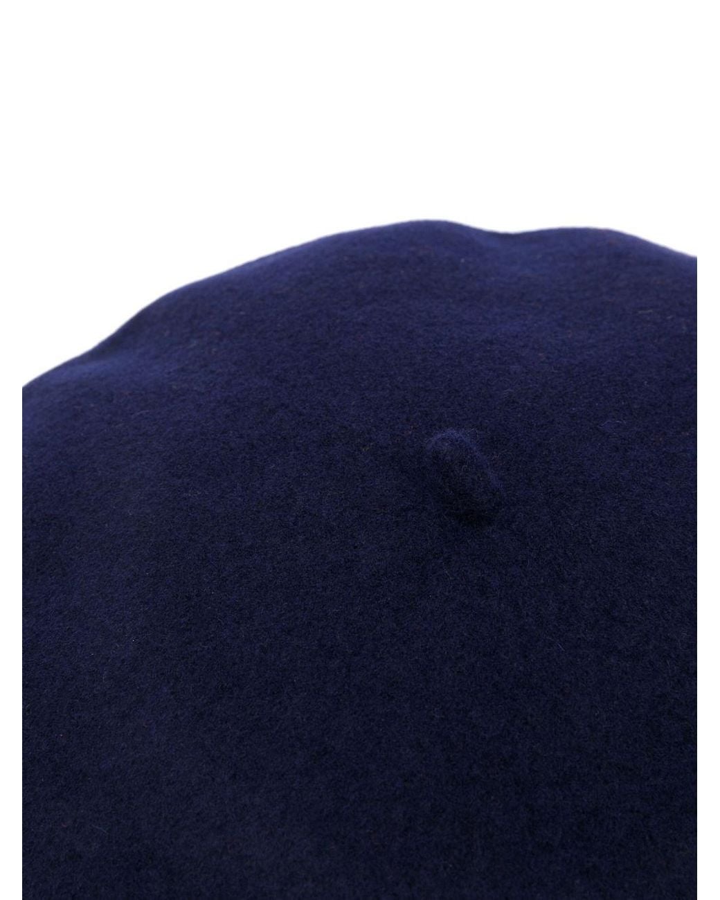 Borsalino Blue Wool Basque Hat