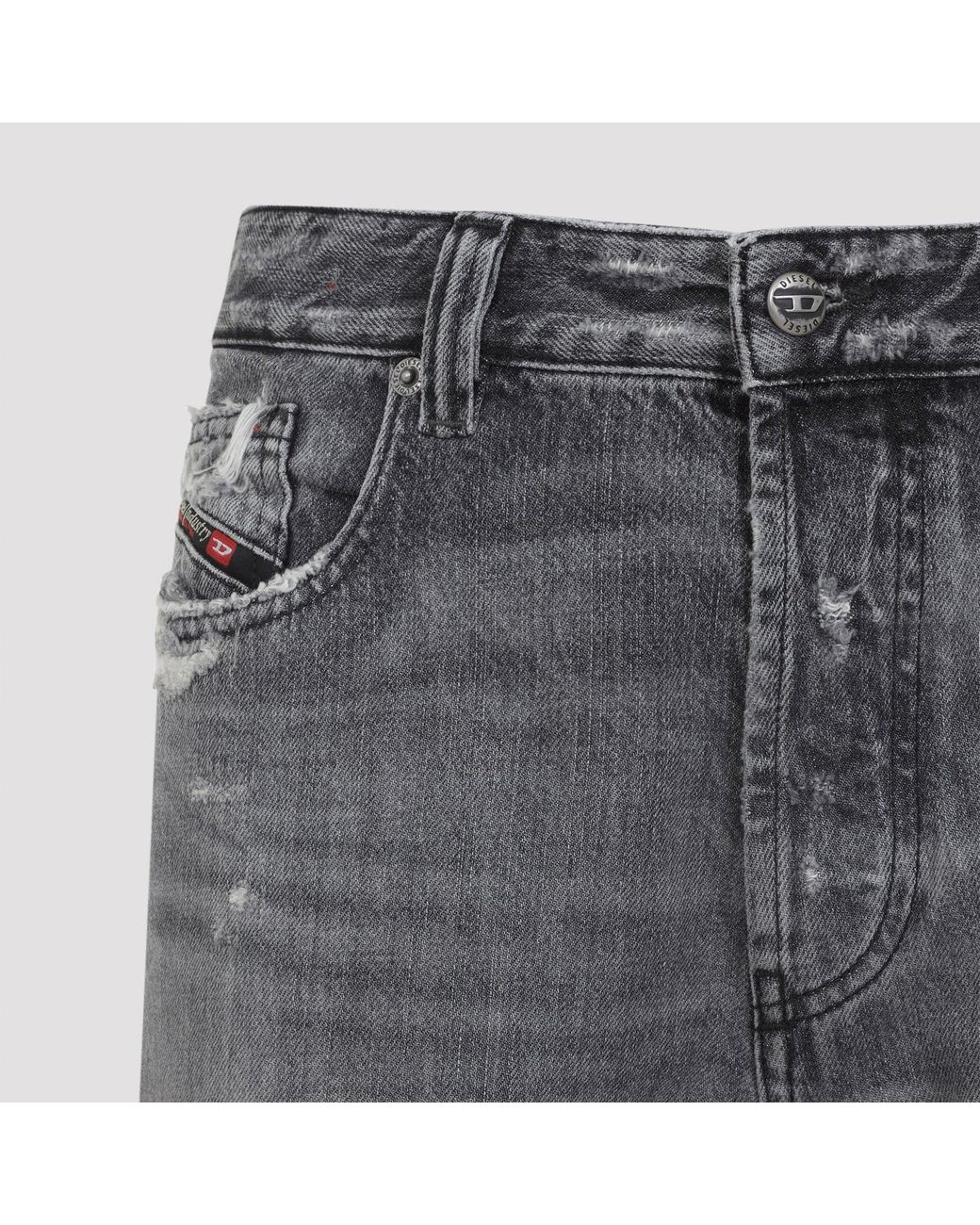 DIESEL Gray 1988 D-Ark Jeans